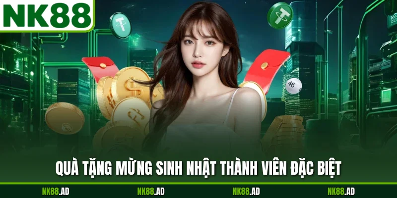Quà tặng mừng sinh nhật thành viên đặc biệt